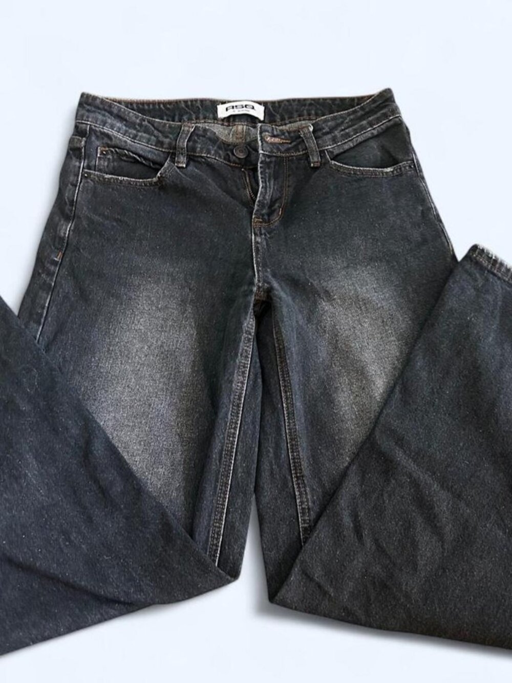 RSQ Women's Black and Navy Jeans